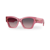 Transparent pink / Pink gradient grey