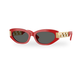 Full red / Dark grey