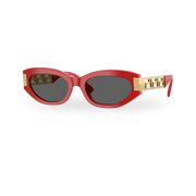 Full red / Dark grey