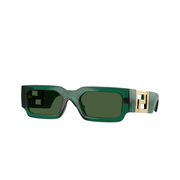 Transparent green / Dark green