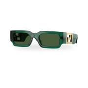 Transparent green / Dark green