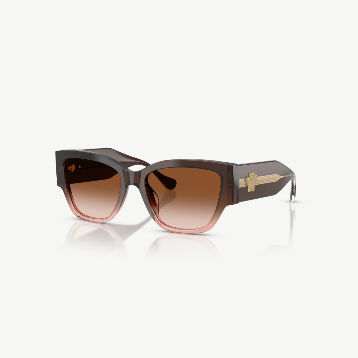 Versace 0VE4509U sunglasses in Brown gradient with Brown gradient lenses