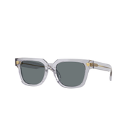 Transparent grey / Dark blue