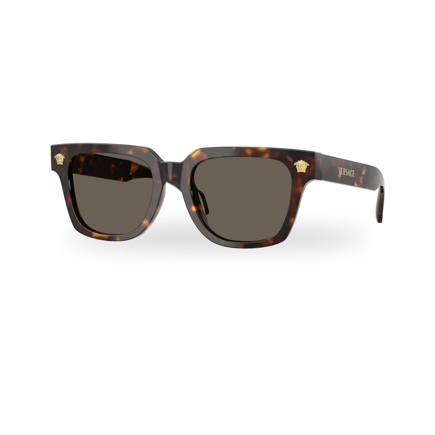 Versace 0VE4510U sunglasses in Havana with Brown lenses - transparent product photo with soft shadow