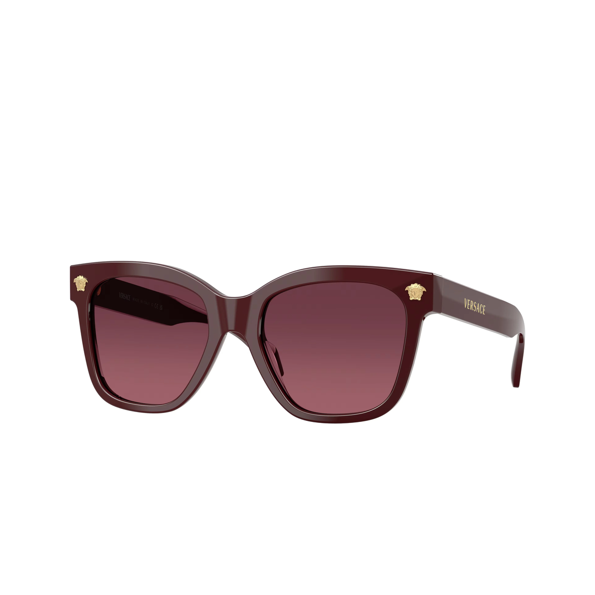 Versace 0VE4511 sunglasses in Burgundy with Gradient purple lenses