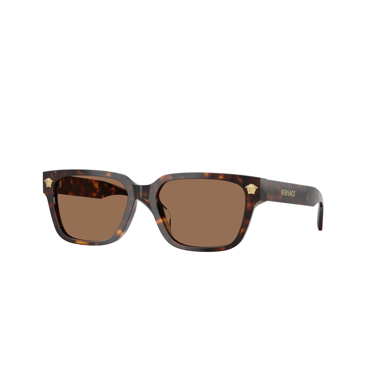 Versace 0VE4513D sunglasses in Havana with Dark brown lenses