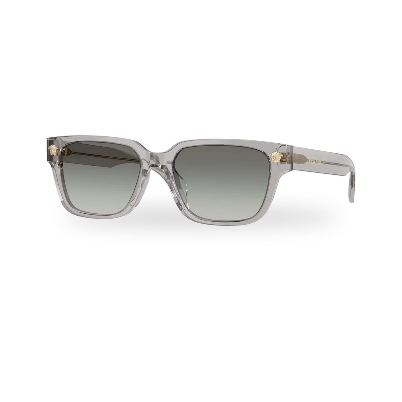 Versace 0VE4513D sunglasses in Transparent grey with Grey gradient lenses - transparent product photo with soft shadow