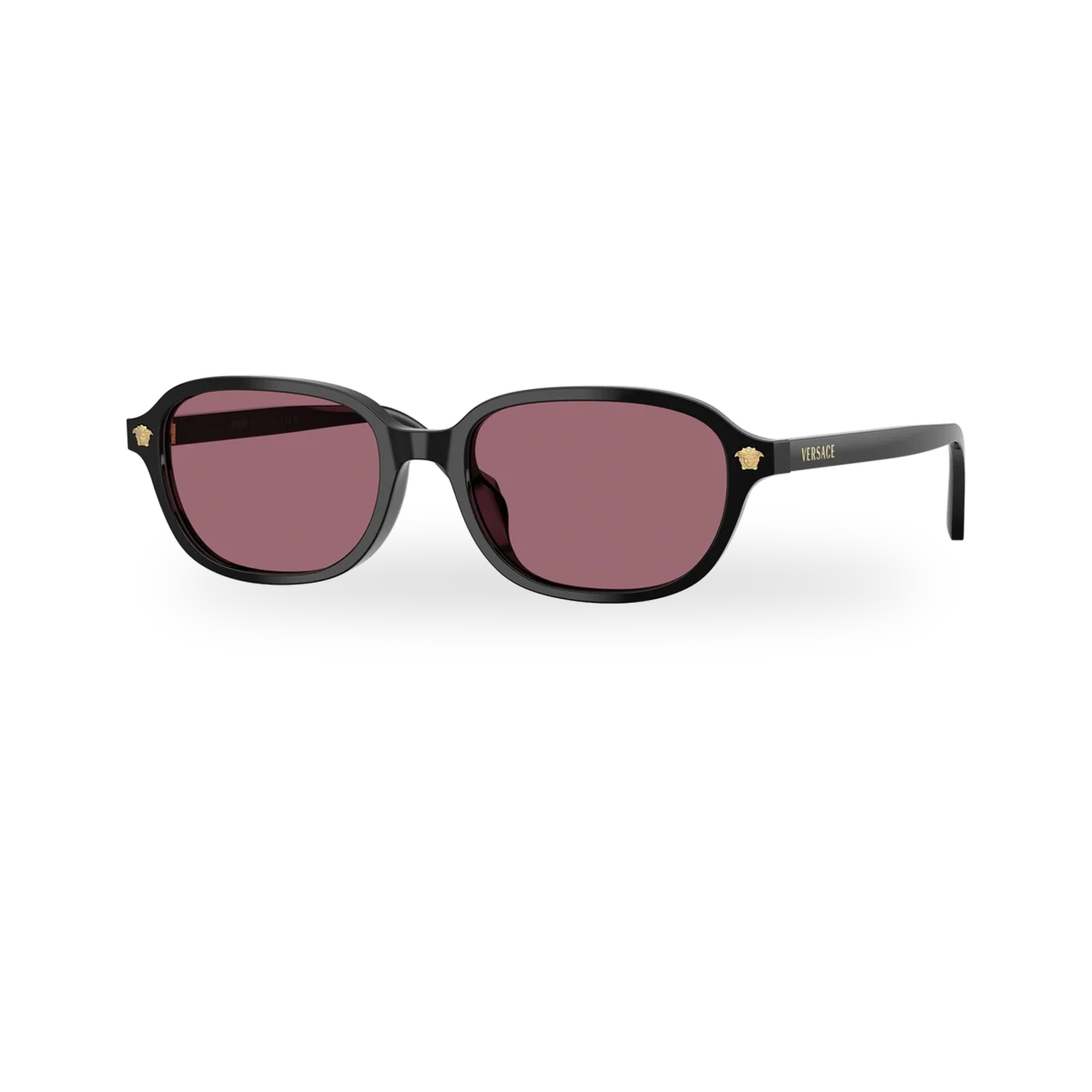 Versace 0VE4514D sunglasses in Black with Violet lenses - transparent product photo with soft shadow