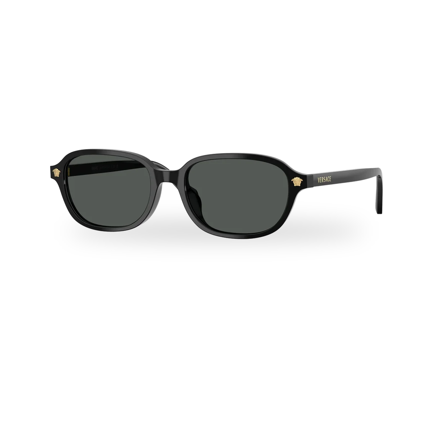 Versace 0VE4514D sunglasses in Black with Dark grey lenses - transparent product photo with soft shadow
