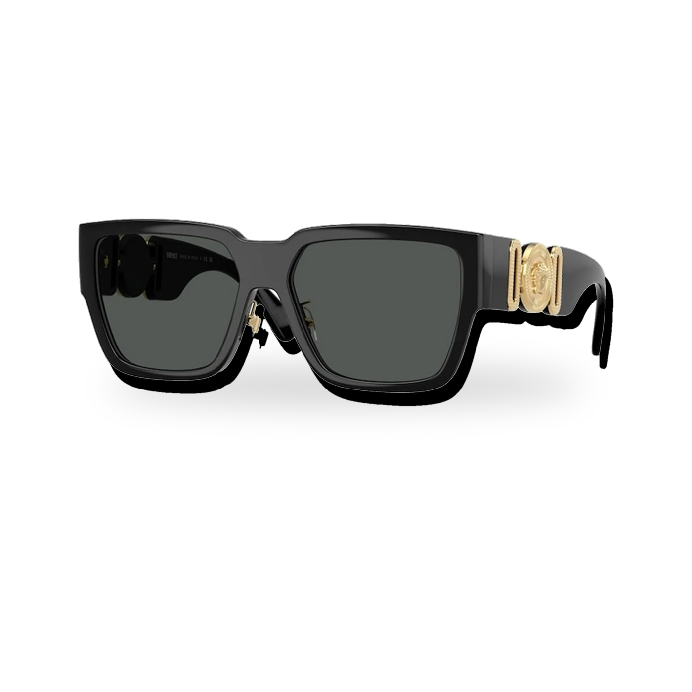 Versace GQ Smooth GOLD Sunglasses - transparent product photo with soft shadow