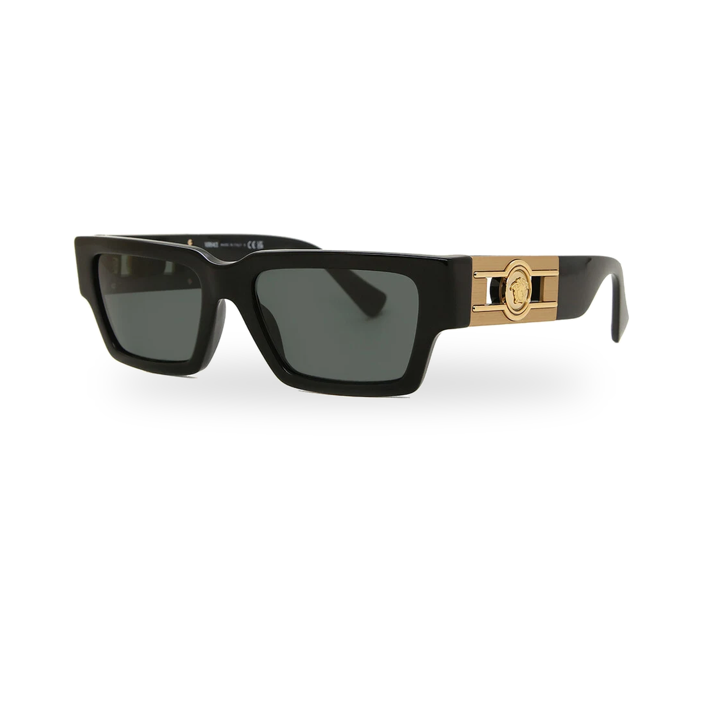 Versace JPG Black Sunglasses - transparent product photo with soft shadow