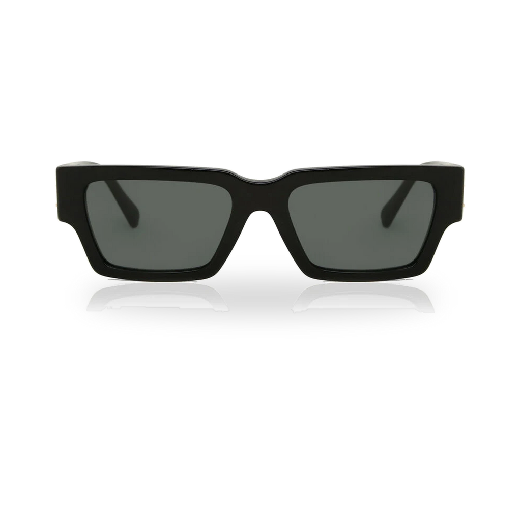 Versace JPG Black Sunglasses - transparent product photo with soft shadow
