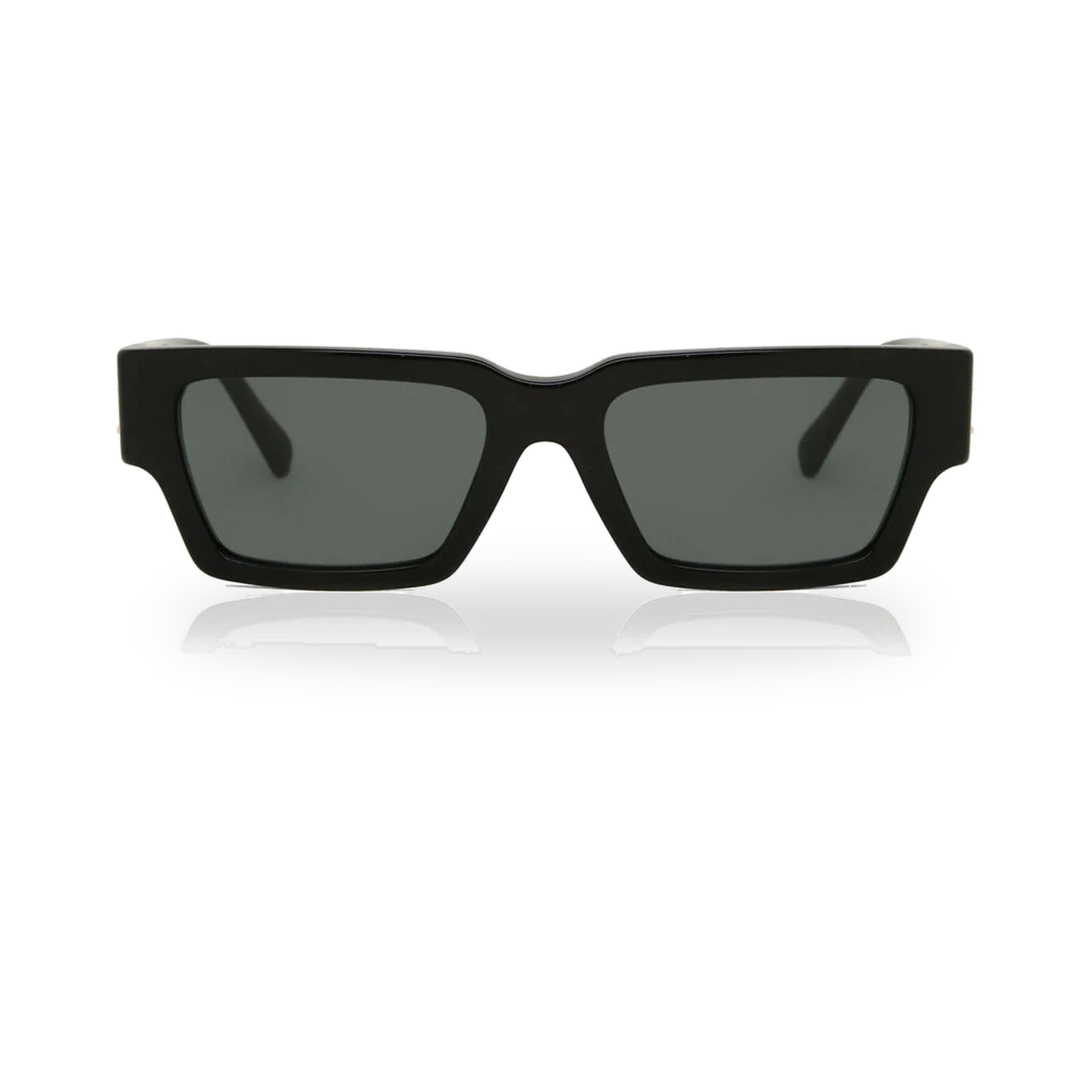 Versace JPG Black Sunglasses - transparent product photo with soft shadow