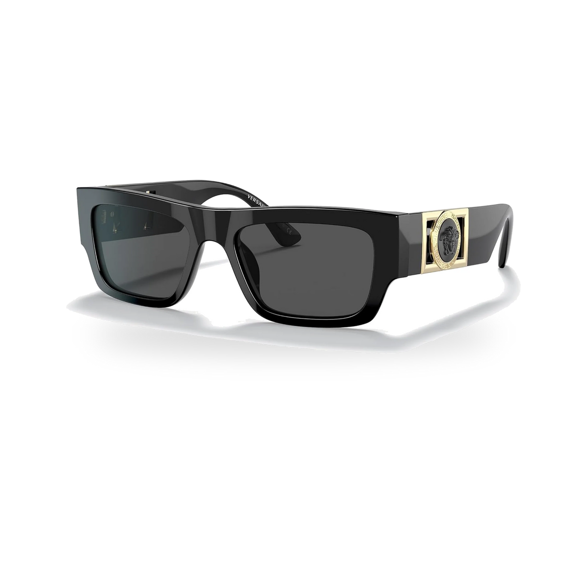 Versace Link Sunglasses Black - transparent product photo with soft shadow