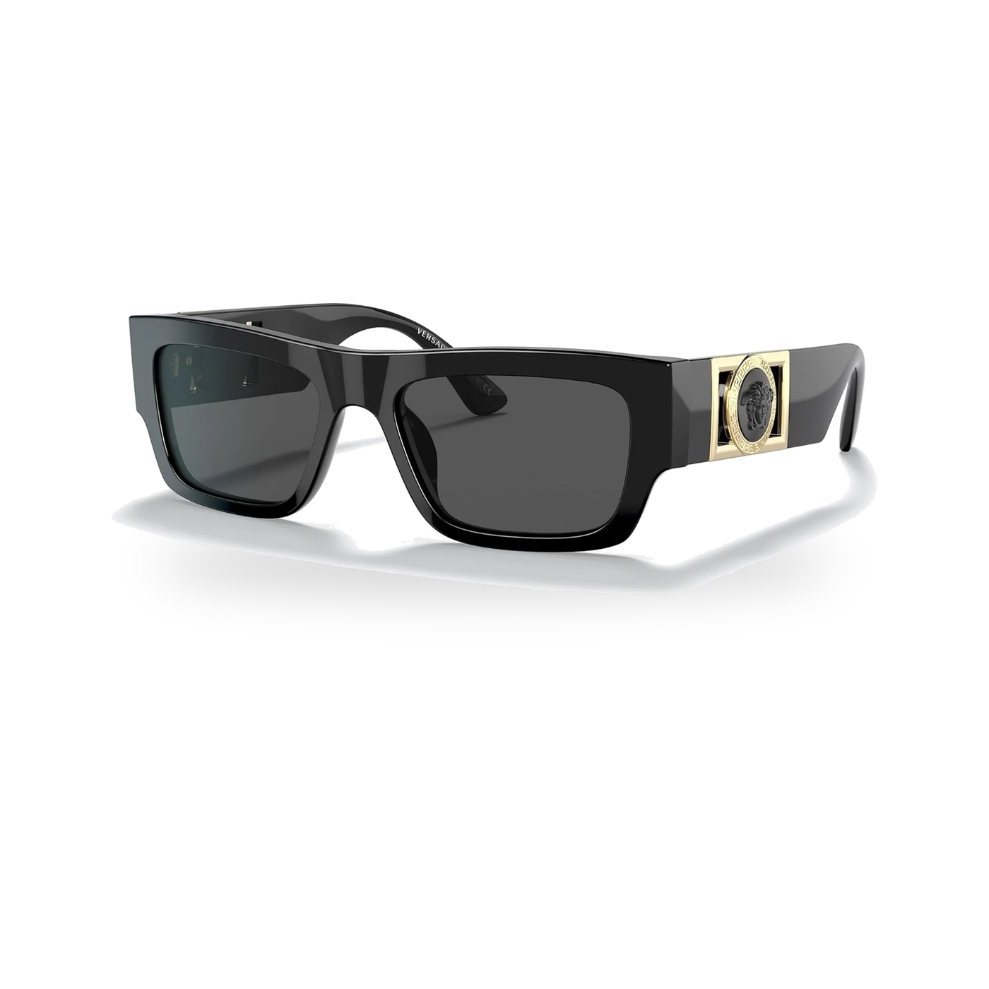 Versace Link Sunglasses Black - transparent product photo with soft shadow