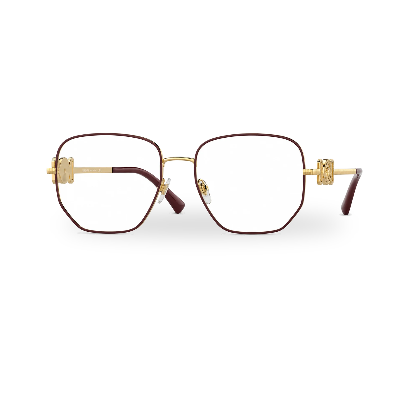 Versace Signature Frame Sunglasses MOD.1283 - transparent product photo with soft shadow