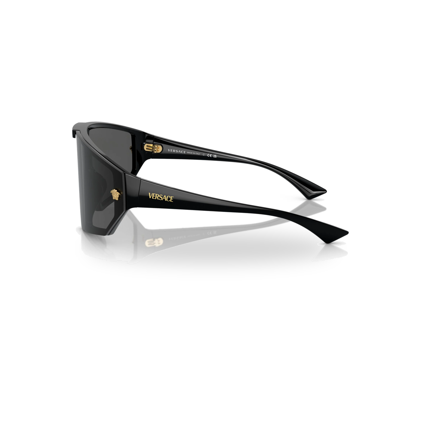 Versace Trippie Sunglasses - transparent product photo with soft shadow