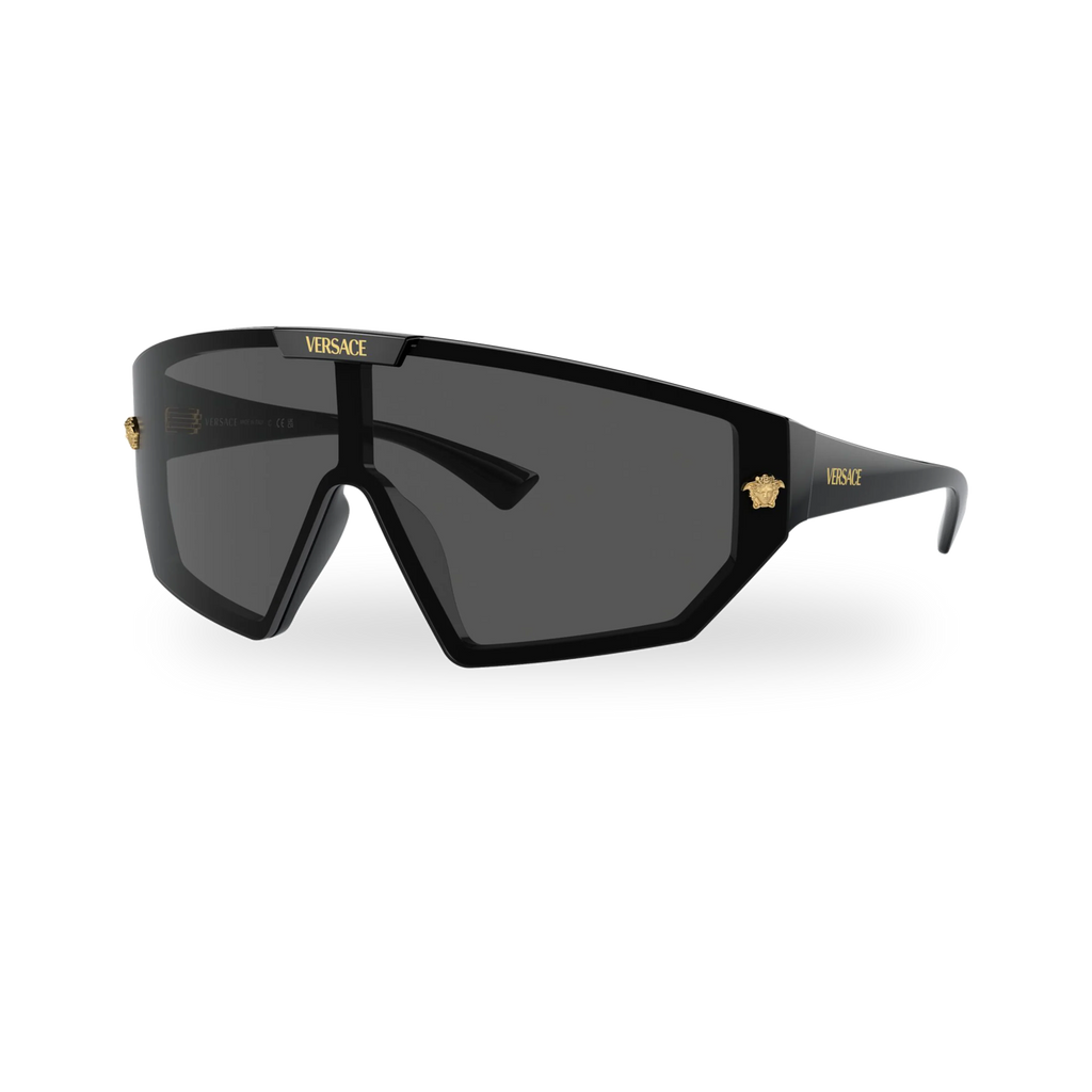 Versace Trippie Sunglasses - transparent product photo with soft shadow
