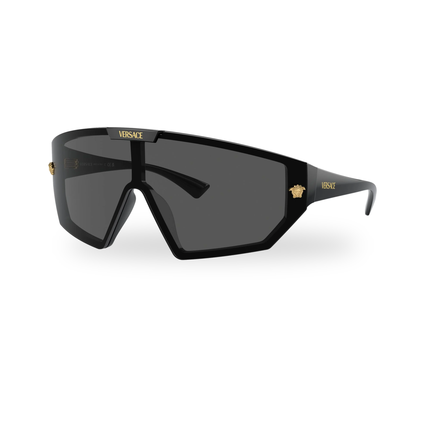 Versace Trippie Sunglasses - transparent product photo with soft shadow