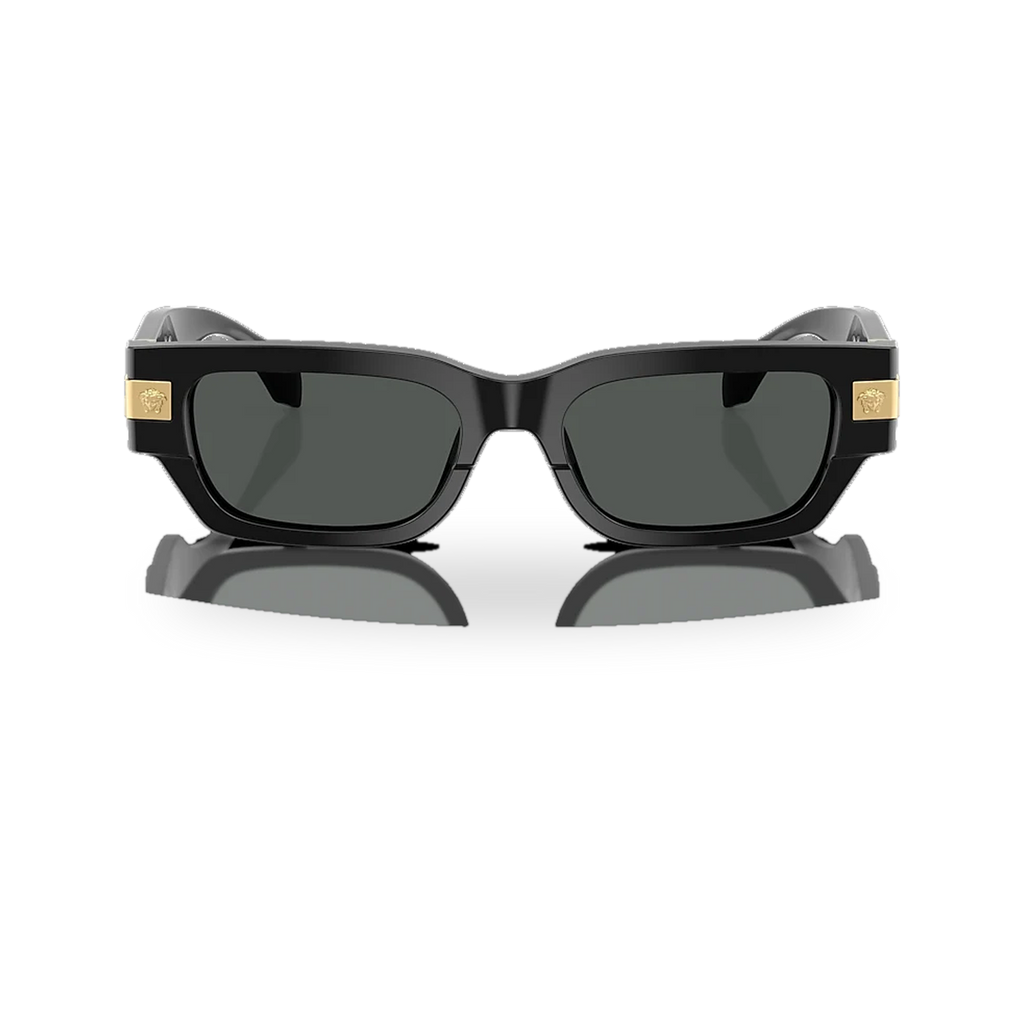 Versace Woopty Black Sunglasses - transparent product photo with soft shadow