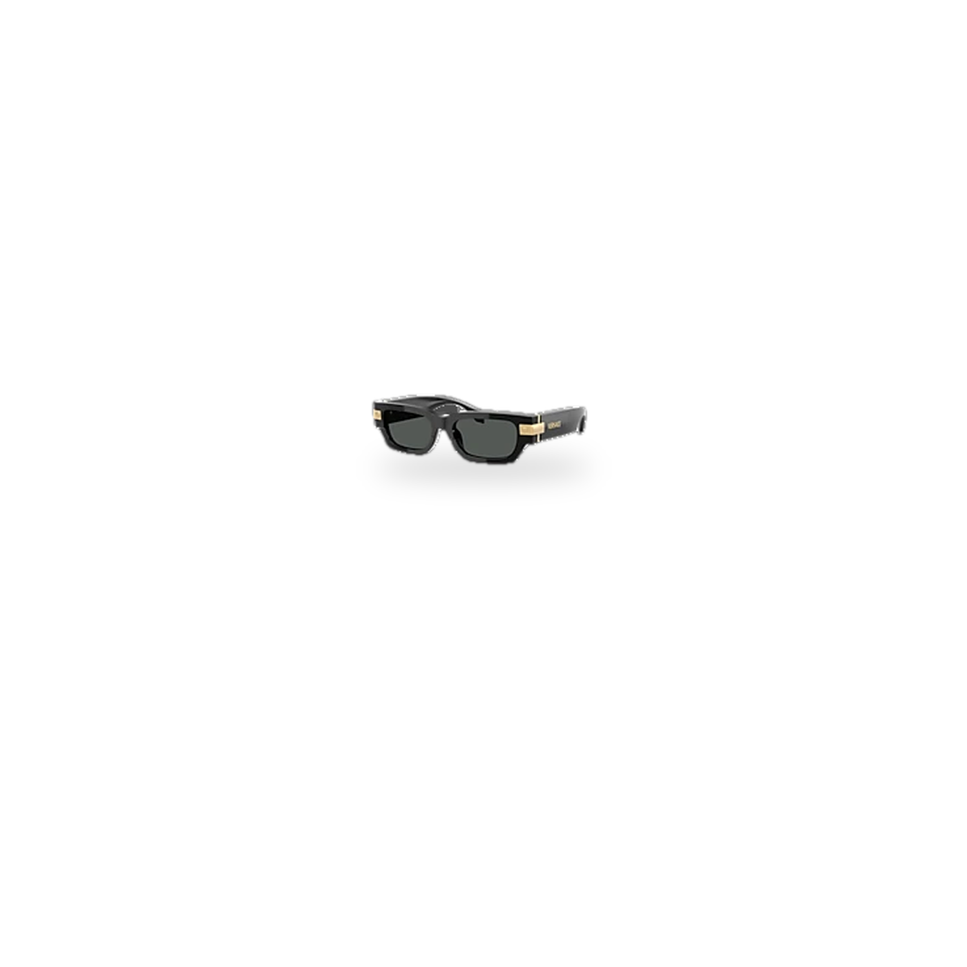 Versace Woopty Black Sunglasses - transparent product photo with soft shadow