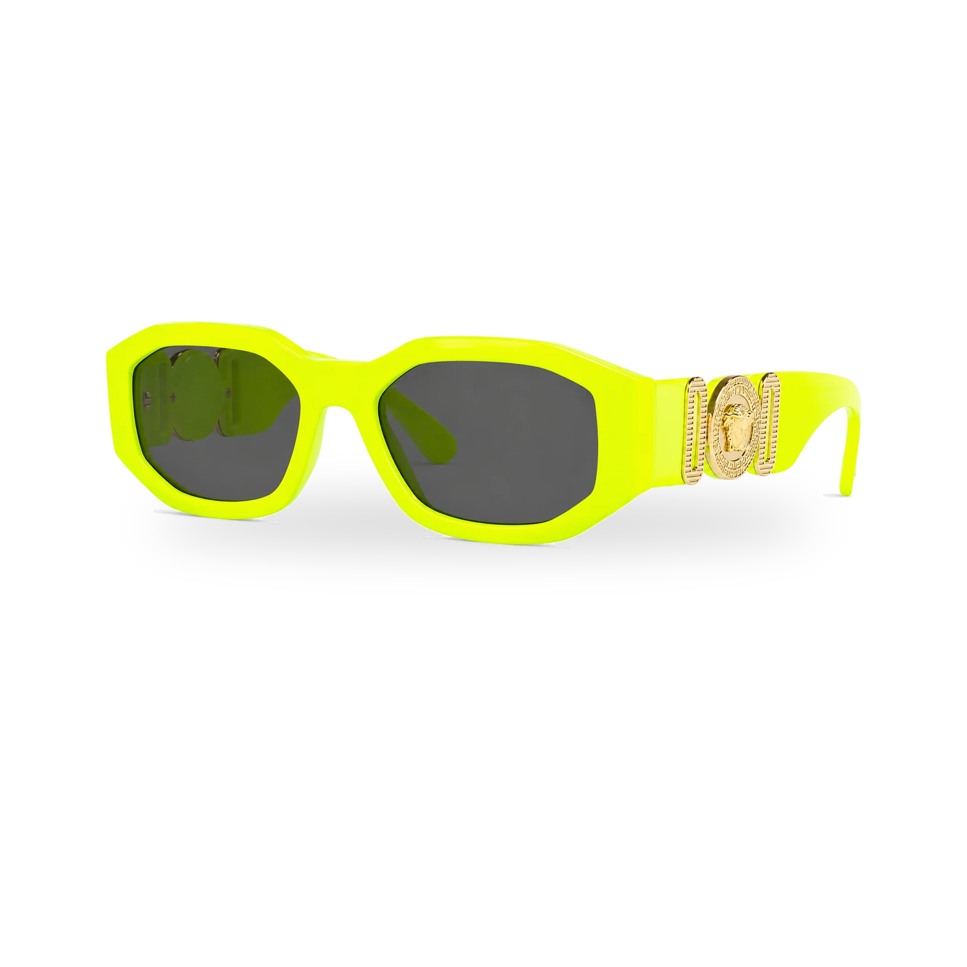 Versace MOD.4361 Neon Yellow-Green Sunglasses - transparent product photo with soft shadow
