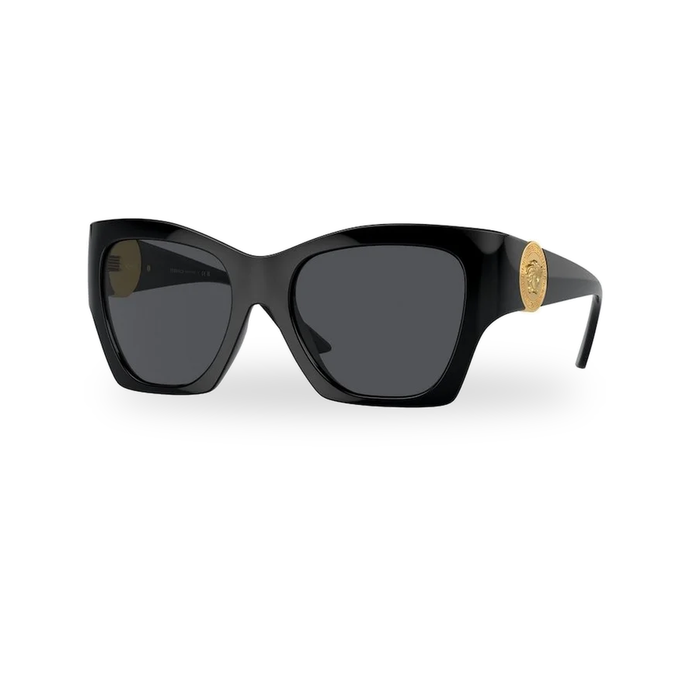 Versace Ve4452 Sunglasses Gold Medusa - transparent product photo with soft shadow