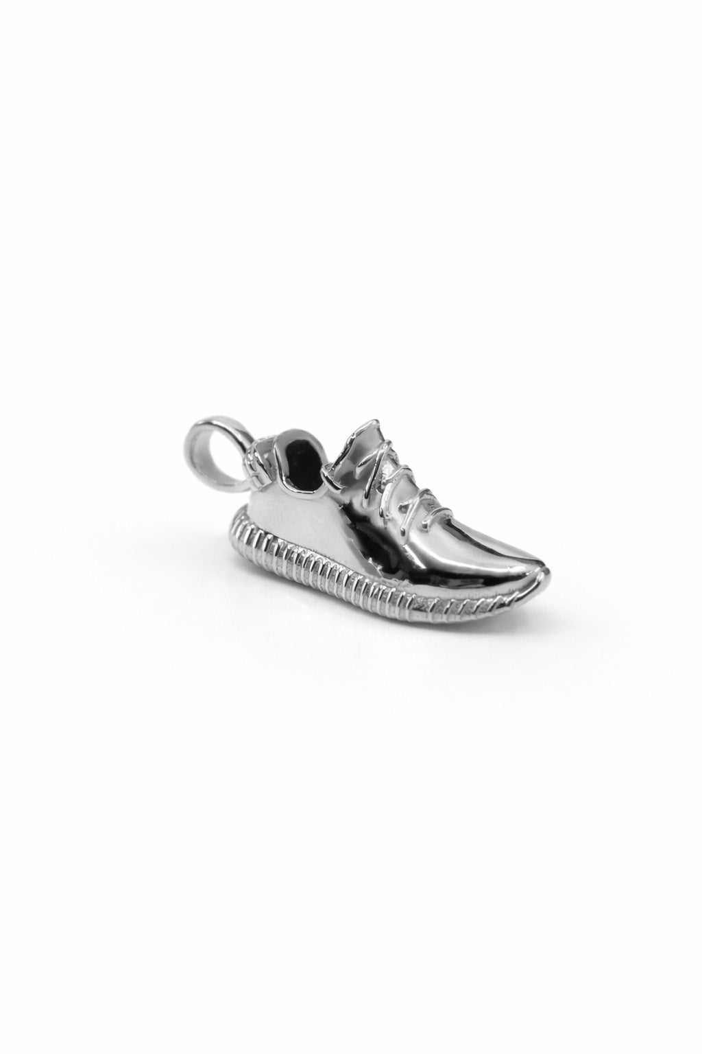 Sterling Silver and 9ct Shoe Pendant