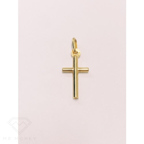 9Ct Gold Rounded Cross Pendant Charms & Pendants