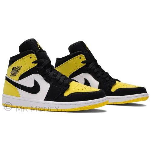 Jordan 1 Mid Yellow Toe Black (2019) Sh0Es