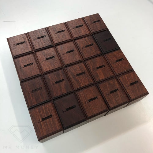 Mr Money Wooden Gift Box Rings