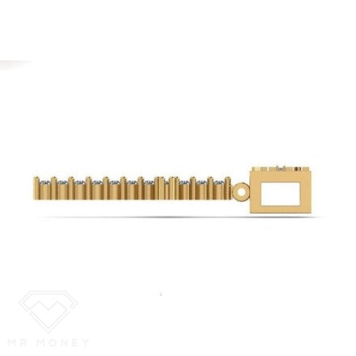 9Ct Gold Diamond Money Flex Cross Charms & Pendants