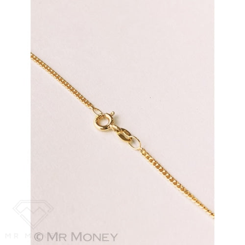 Curb Link 9Ct Gold Chain 46Cm $199