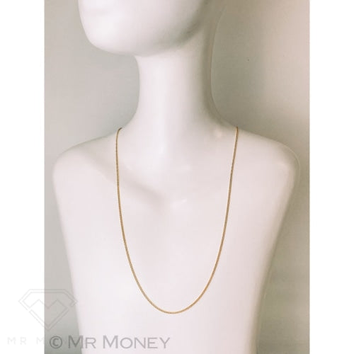 Curb Link 9Ct Gold Chain 46Cm $199