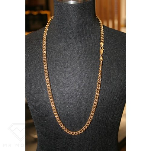 9Ct Curb Link Gold Chain 56Cm Necklaces