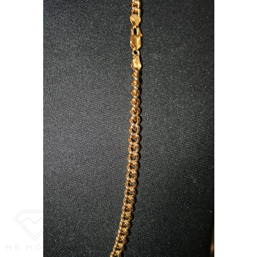 9Ct Curb Link Gold Chain 56Cm Necklaces