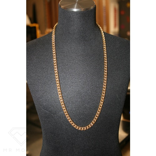 9Ct Curb Link Gold Chain 56Cm Necklaces