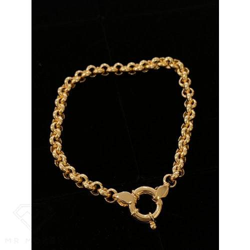 9Ct Gold Bracelet 9Cm/5.3W Bracelets