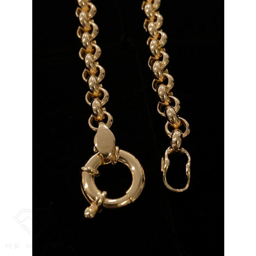9Ct Gold Bracelet 9Cm/5.3W Bracelets