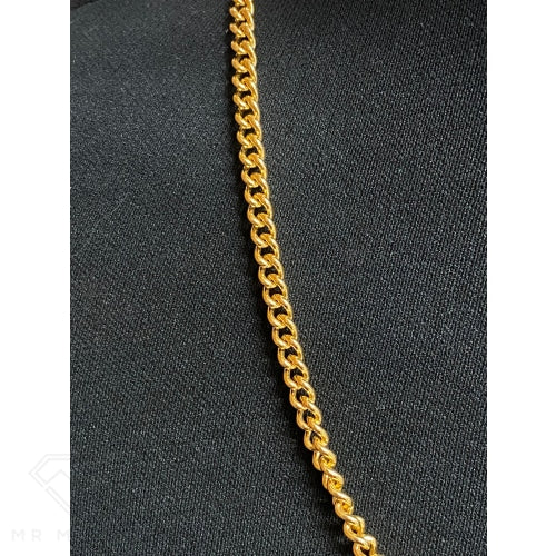 9Ct Curb Link Gold Chain 55Cm/6.47 W 25 Necklaces