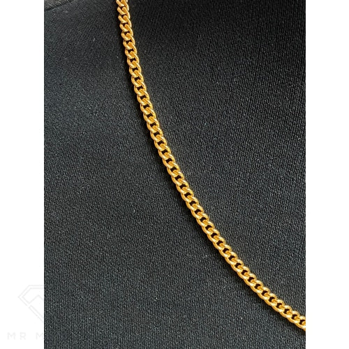 9Ct Curb Link Gold Chain 55Cm/4.29 W 26 Necklaces