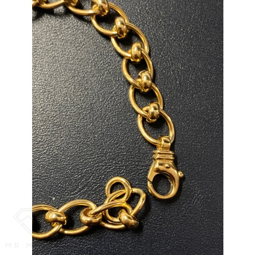9Ct Gold Bracelet 22Cm/8.2W Bracelets