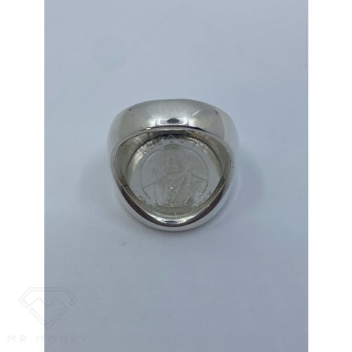 Sterling Silver Tongan Shield Ring Rings