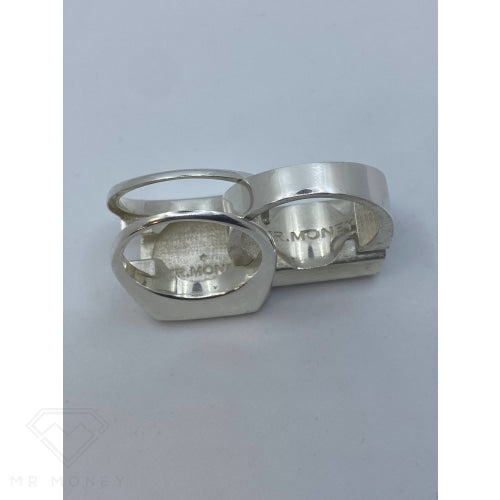 Sterling Silver Tongan Skux Deluxe Ring Rings