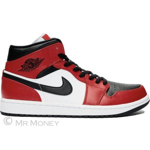 Jordan 1 Mid Chicago Black Toe Youth (2020) 3.5 Shoes