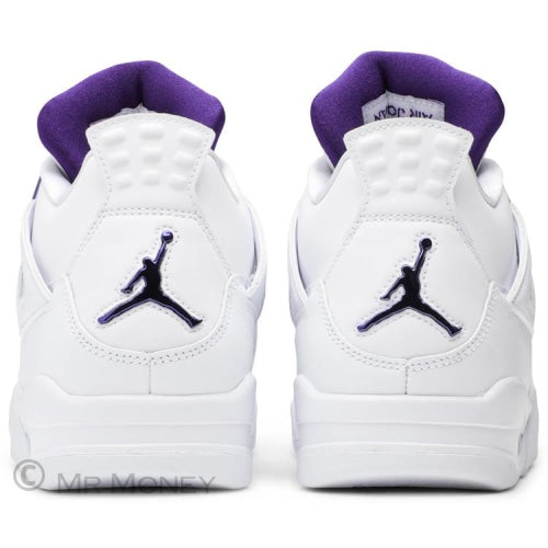 Jordan 4 Retro Metallic Purple Shoes