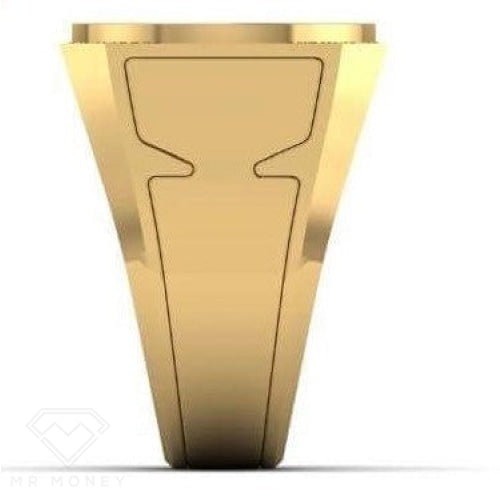 007 Full Sovereign Gold Diamond Ring Rings