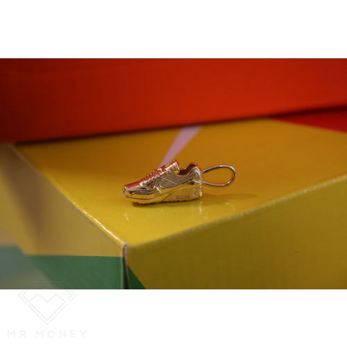 yellow air maxes with charms