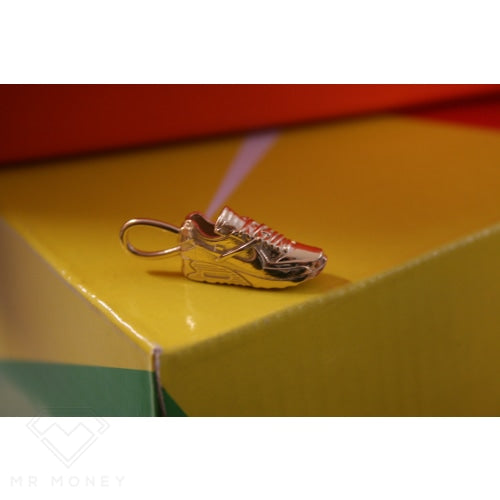 9Ct Gold Diamond Nike Air Max Shoe Pendant Charms & Pendants