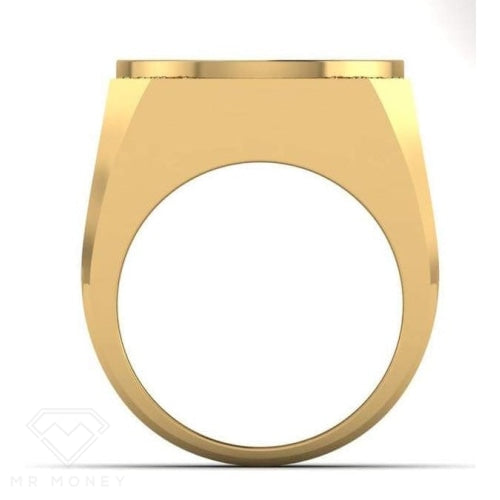 9Ct Gold Diamond Samoan Skux Deluxe Ring Rings